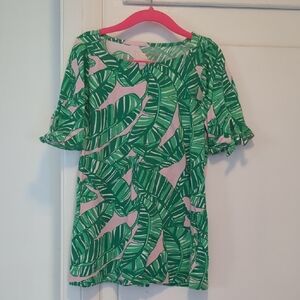 Lilly Pulitzer Tropical Green Kids Dress
